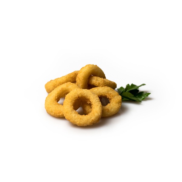 Crumbed Formed Squid Rings