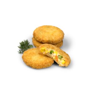 Crumbed Vegetable Pattie