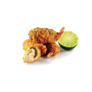 Crumbed Jalapeño Poppers with Prawn & Cheese